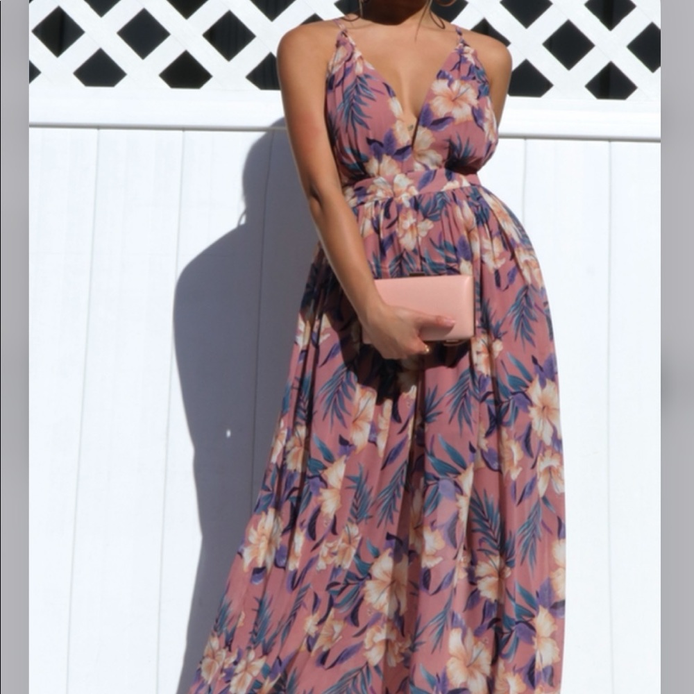Floral Maxi dress - Picture 3 of 7